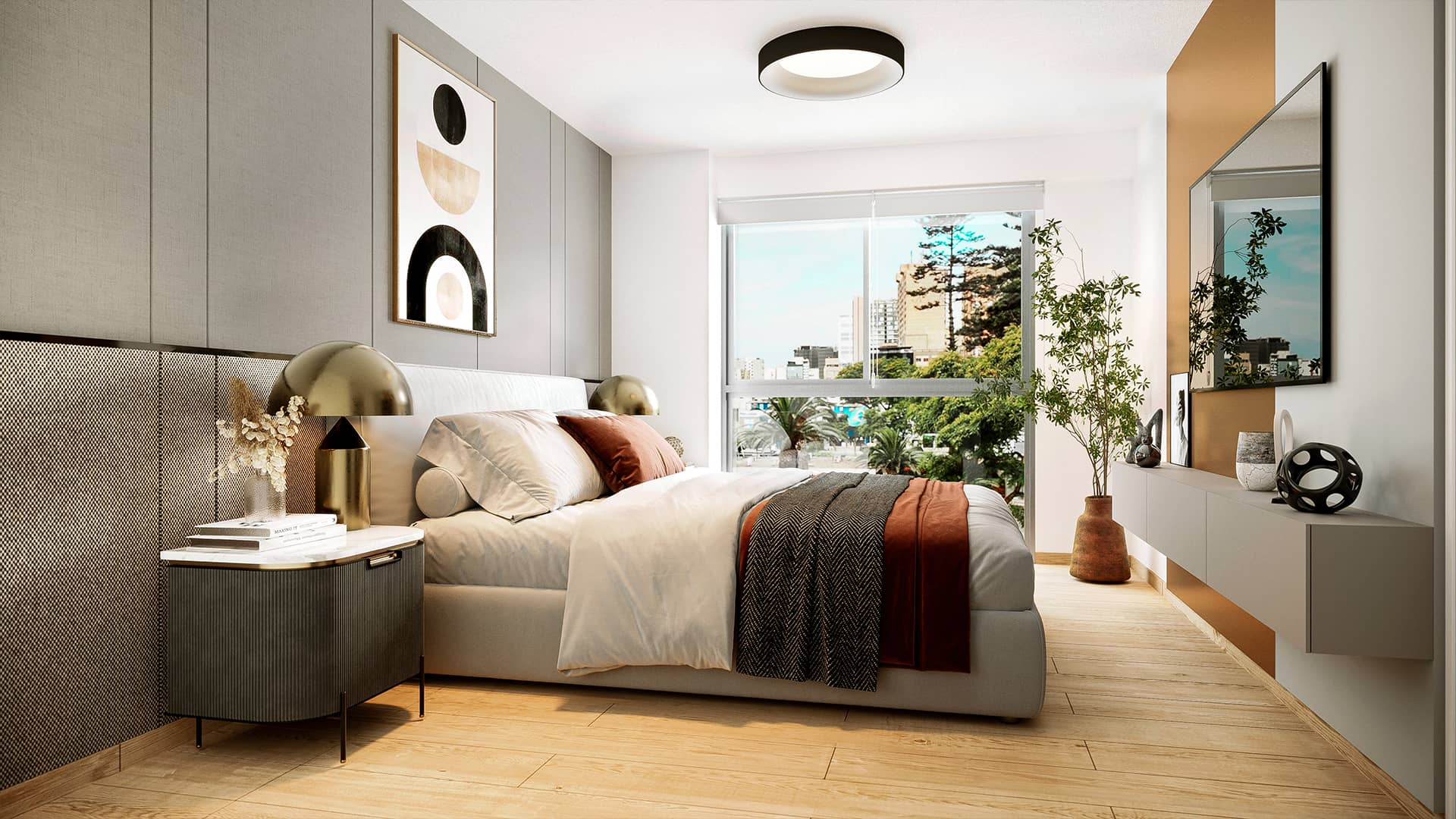 URBAN Miraflores - Dormitorio